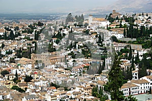 Granada, Spain - El Albaicin town