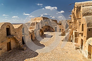 Granaries grain stores of a berber fortified village