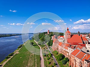 Granaries of Grudziadz at Wisla river photo