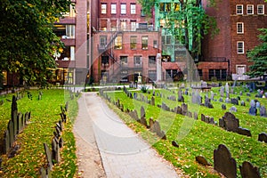 Granary Burying Ground, in Boston, Massachusetts.