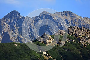 Granaty in Tatra mountains, Poland