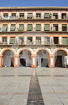 Grand 17th-century Corredera Square, Cordoba, Spain