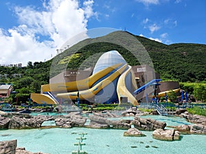 The Grand Aquarium of Ocean Park Hong Kong