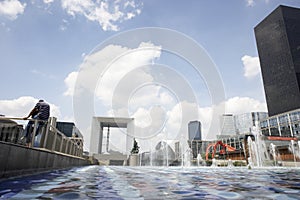 Grand Arch In La Defense Paris