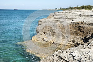 Grand Bahama Rocky Eroded Coastline
