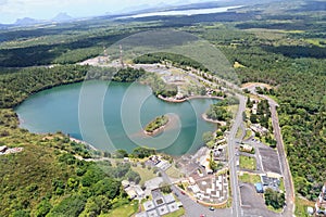 Grand bassin lake, Mauritius