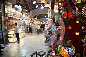 Grand bazaar in istanbul photo