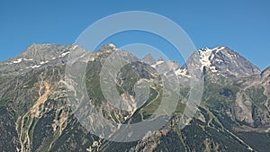 Grand Bec and surrounding mountains, France