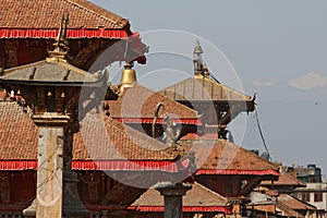 Grand Boudha Stupa Top Tower Durbar Square