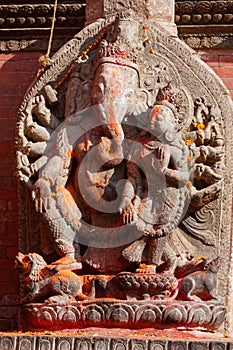 Grand Boudha Stupa Top Tower Durbar Square