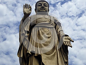 Grand Buddha statue at Lingshan