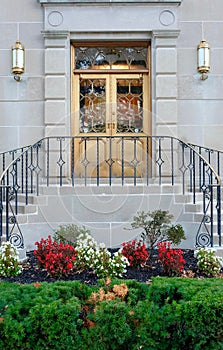 Grand Building Entrance