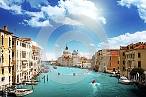 Grand Canal and Basilica Santa Maria della Salute