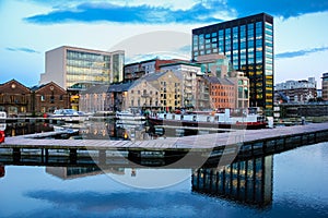 Grand Canal Dock. Dublin. Ireland