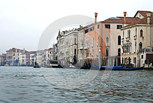 Grand Canal Scene, Venice, Italy