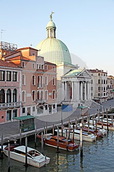 The Grand Canal in Venice.