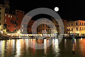 The Grand Canal in Venice