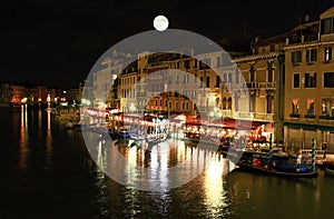 The Grand Canal in Venice