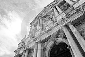 Grand Canal Venice, Black and white.