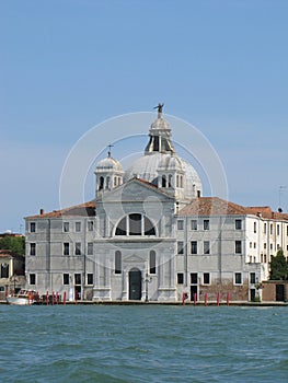 The Grand Canal in Venice displays beautiful Italian architecture