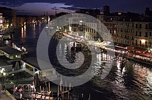 The Grand Canal in Venice - Italy