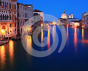 Grand canal Venice Italy