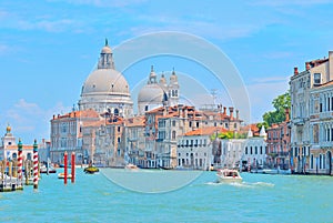 Grand canal in venice, italy