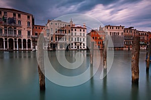 Grand Canal in Venice, Italy.