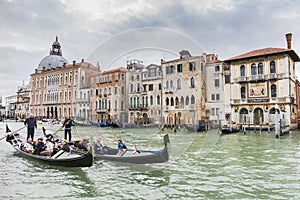 Grand Canal in Venice Italy