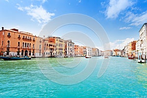 Grand canal view in Venice