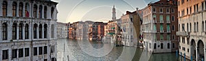 Grand Canal, Villas and Gondolas, Venice