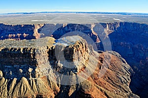 Grand Canyon aerial view