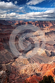 Grand Canyon aerial view.