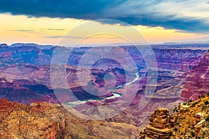 Grand Canyon, Arizona, USA from the south rim photo