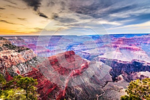 Grand Canyon, Arizona, USA from the south rim