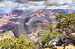 Grand Canyon as seen from Mather Point