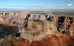 Grand Canyon Butte Aerial photo