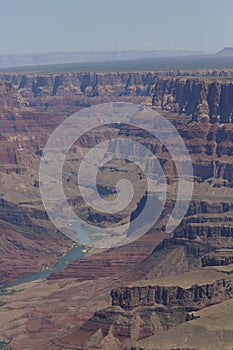 Grand canyon and colorado river