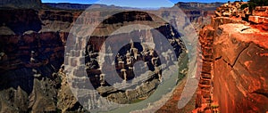 Grand Canyon with Colorado River Gorge Landmark