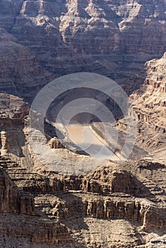 Grand Canyon and Colorado River from Guano Point