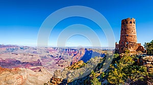 Grand Canyon Desert View Watchtower, Arizona. photo