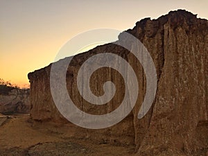 Grand Canyon Forest Park Natural sculpture landmark by erosion geology