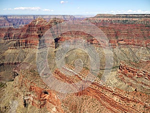 Grand Canyon from the helicopter - USA America