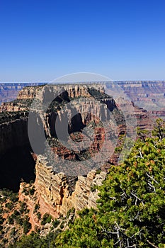 Grand Canyon National Park, Arizona. North Rim