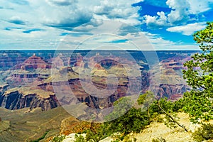 Grand Canyon National Park Mother Point and Amphitheater