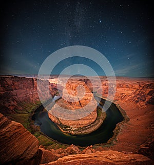 Grand Canyon at night