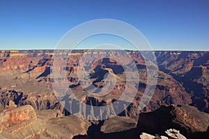 Grand Canyon SouthRim after Beautiful Sunrise in Arizona, USA