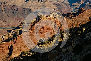 Grand Canyon sunrise with Colorado river