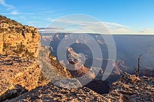 Grand Canyon Sunrise from Hermest Trail Point