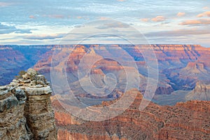 Grand Canyon Sunrise from Hermest Trail Point